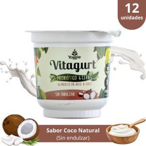 yogurt vegano de coco